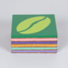 Coffee Bean Coasters Stack
