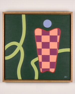 The Colours Within painting in frame 2