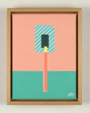 Bake With Me Painting in Frame