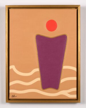 Earth Painting in Frame