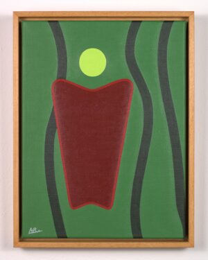 Wood Painting in Frame